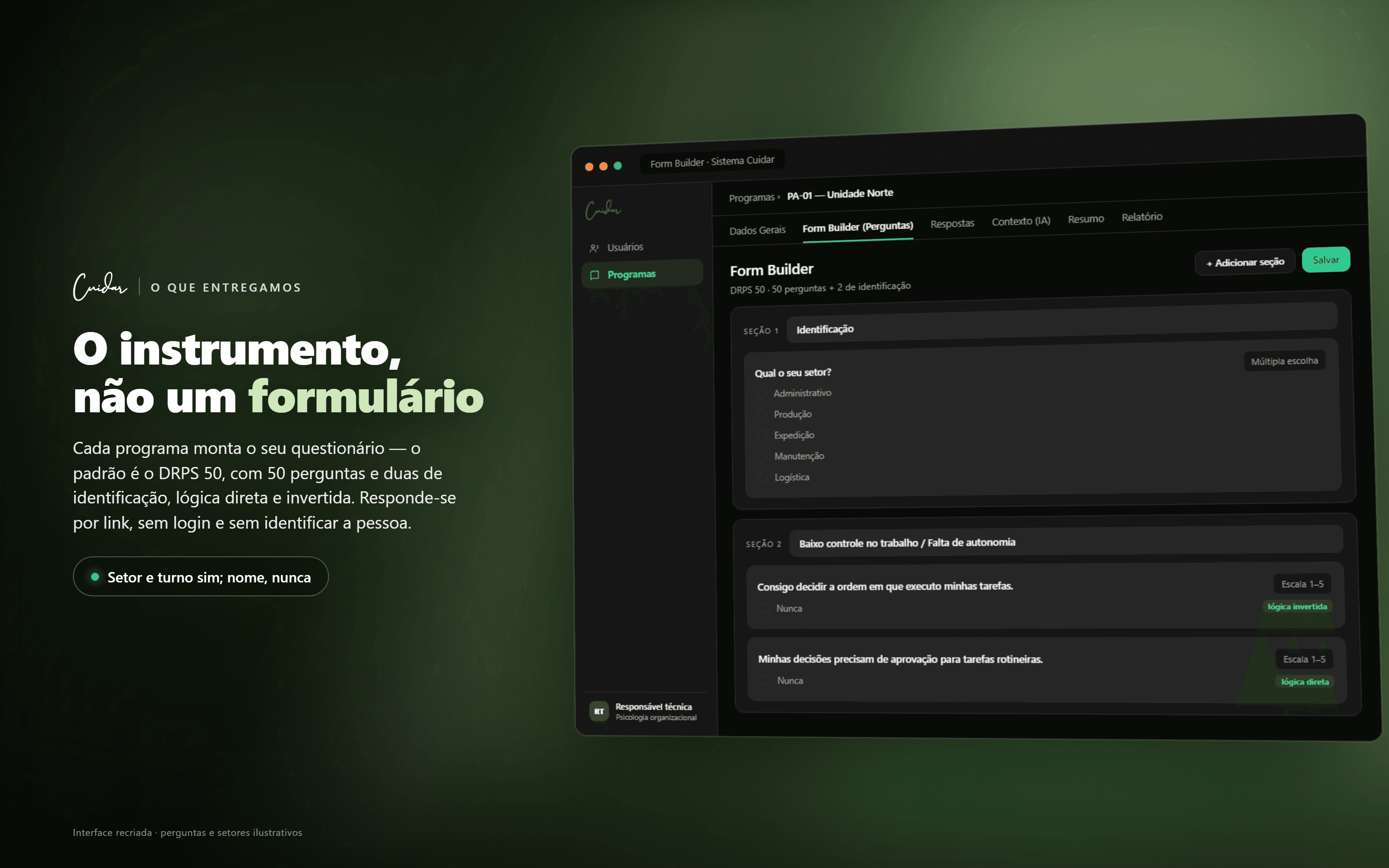Coleta que o jurídico da empresa aceita
