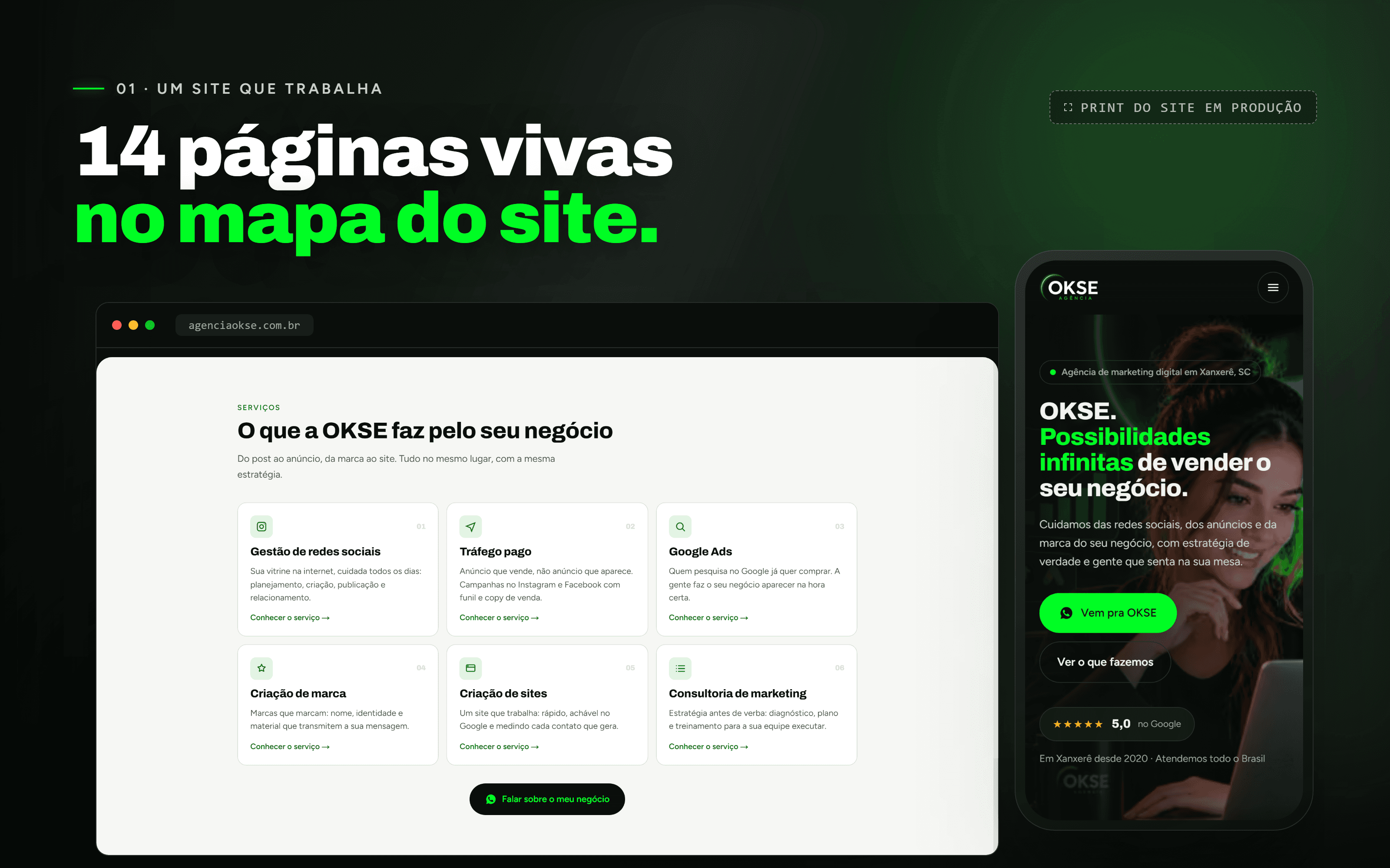 01 · Um site que trabalha